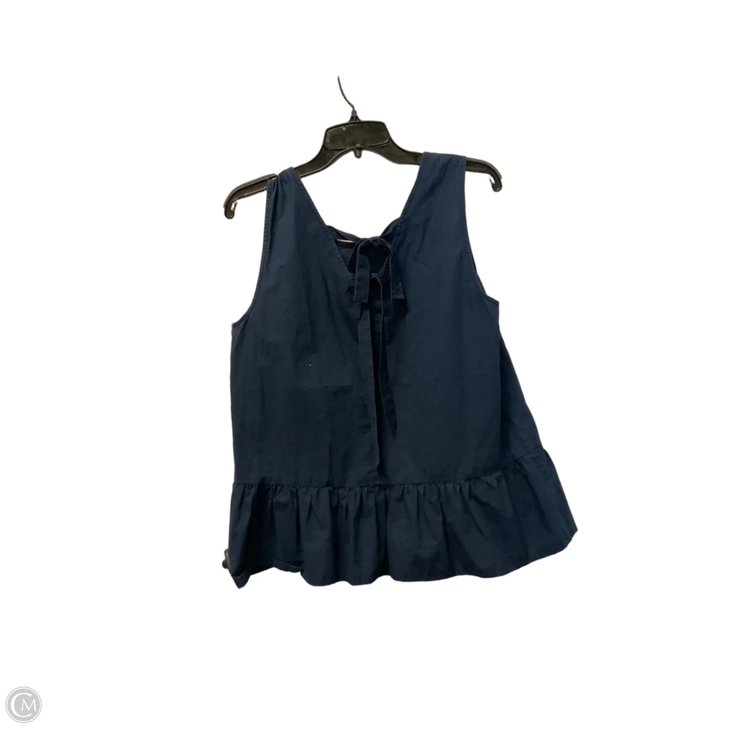 Top Sleeveless Basic By J. Crew In Navy, Size: M
