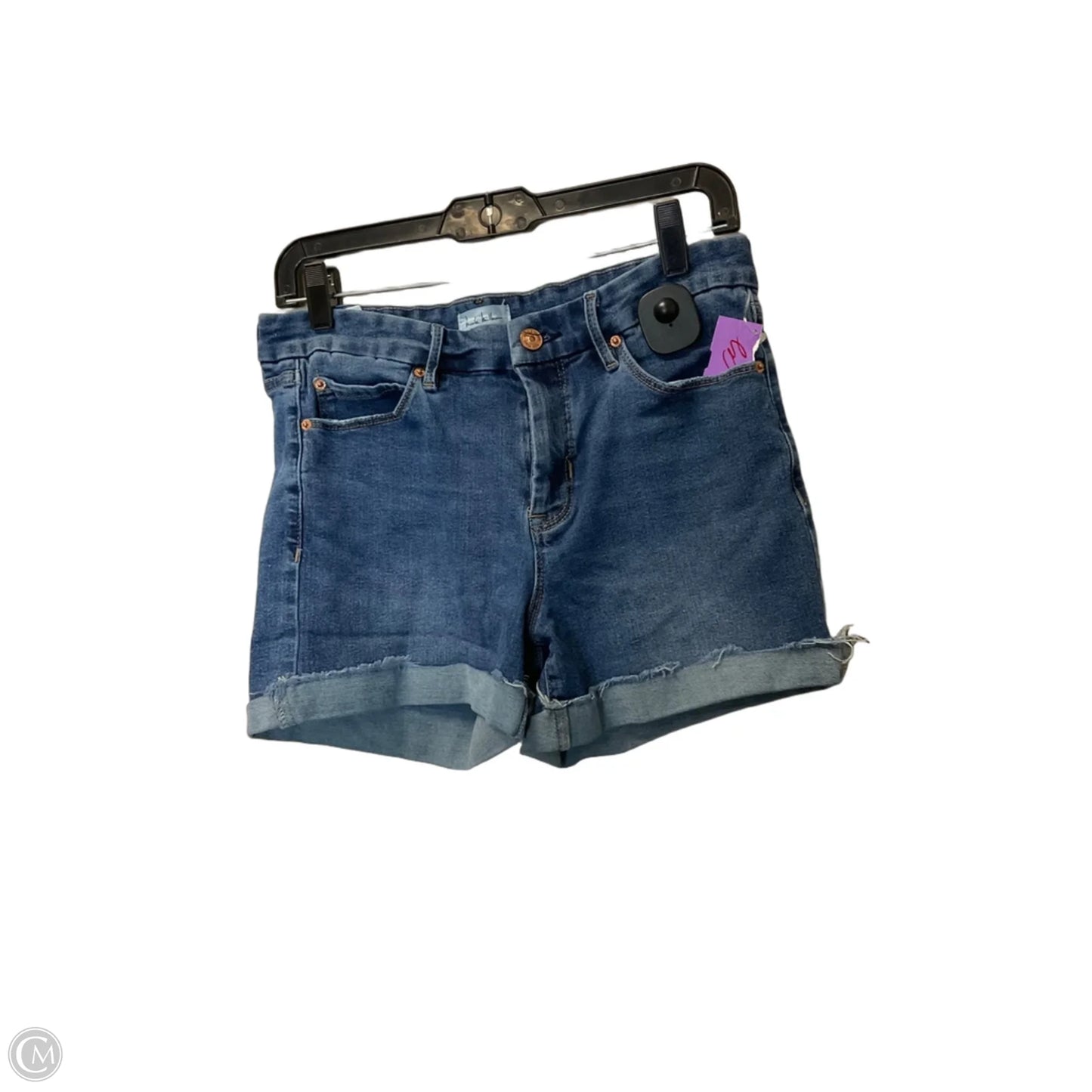 Shorts By Nicole Miller In Blue Denim, Size: 6
