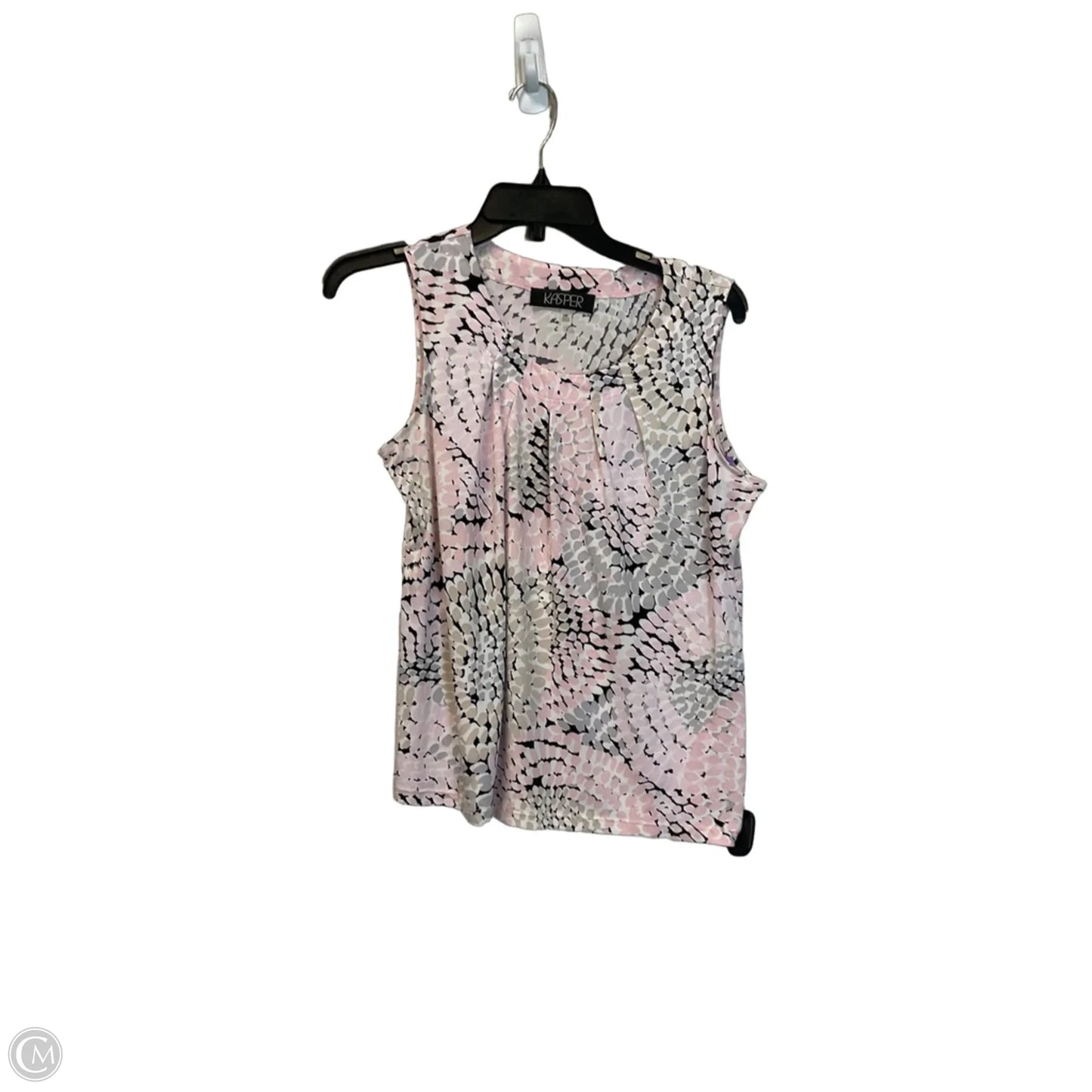 Top Sleeveless By Kasper In Pink, Size: M