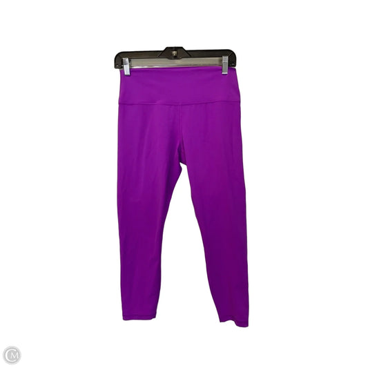 Athletic Leggings Capris By Athleta In Pink, Size: L