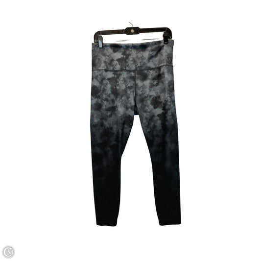 Athletic Leggings By Athleta In Grey, Size: L