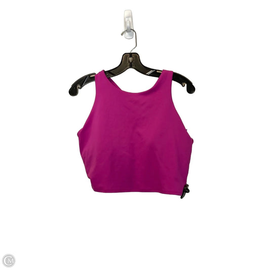 Athletic Bra By Athleta In Pink, Size: Xl