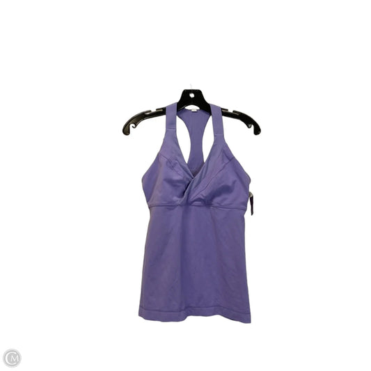Athletic Tank Top By Lululemon In Purple, Size: L
