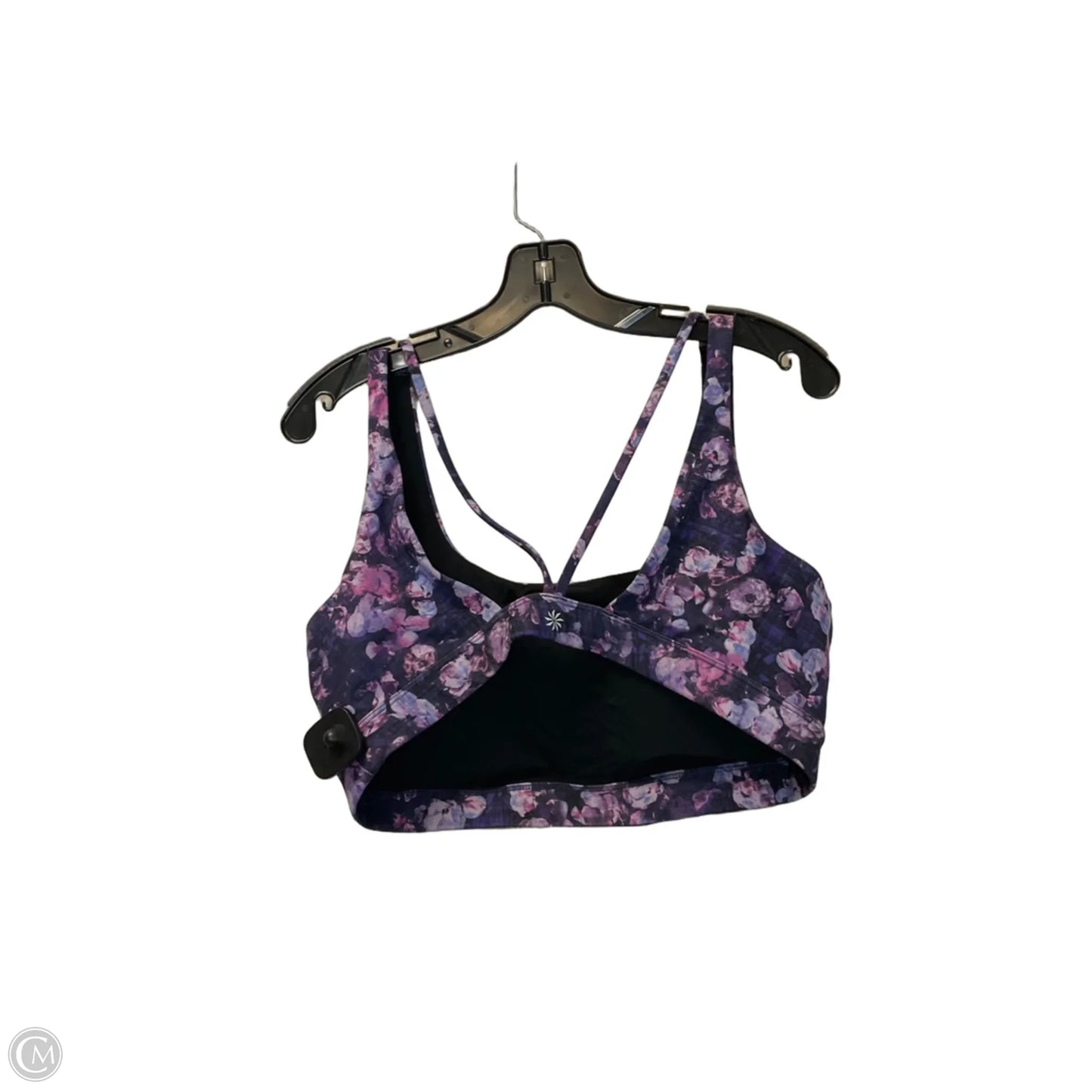 Athletic Bra By Athleta In Purple, Size: Xl