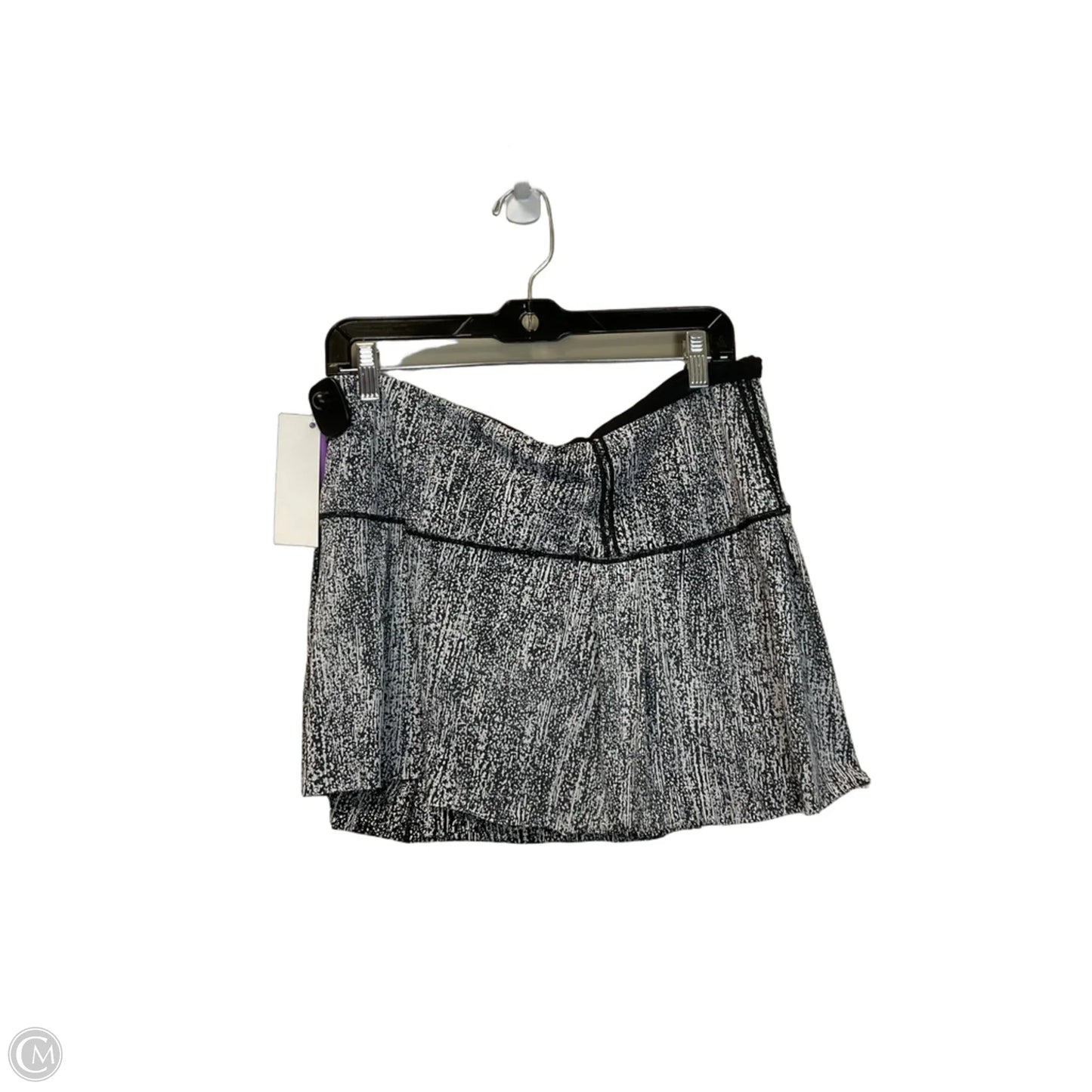 Athletic Skort By Lululemon In Grey, Size: 12