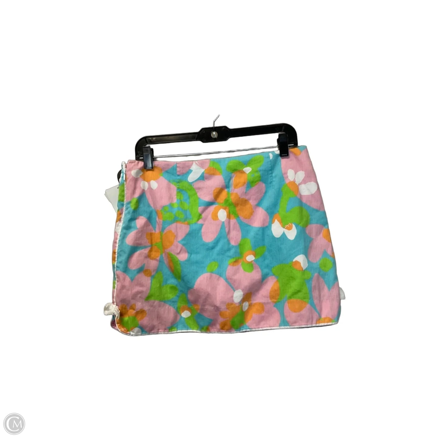 Skirt Designer By Lilly Pulitzer In Blue & Pink, Size: 8