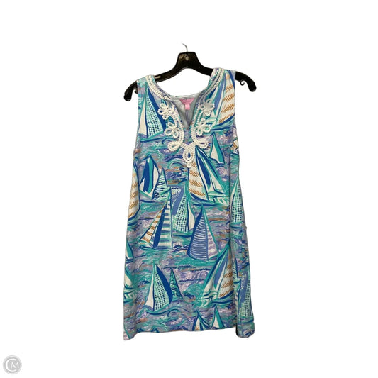 Dress Designer By Lilly Pulitzer In Blue, Size: M