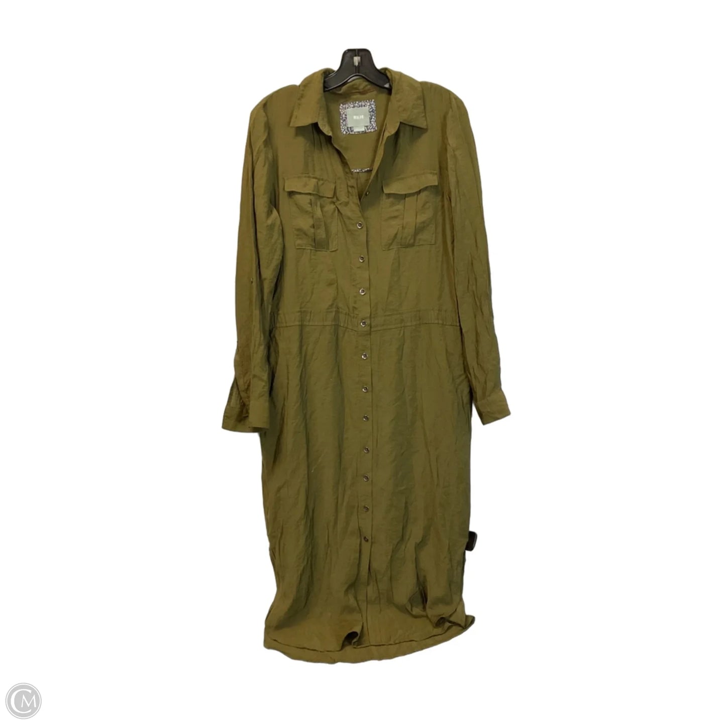 Dress Casual Midi By Maeve In Green, Size: 10