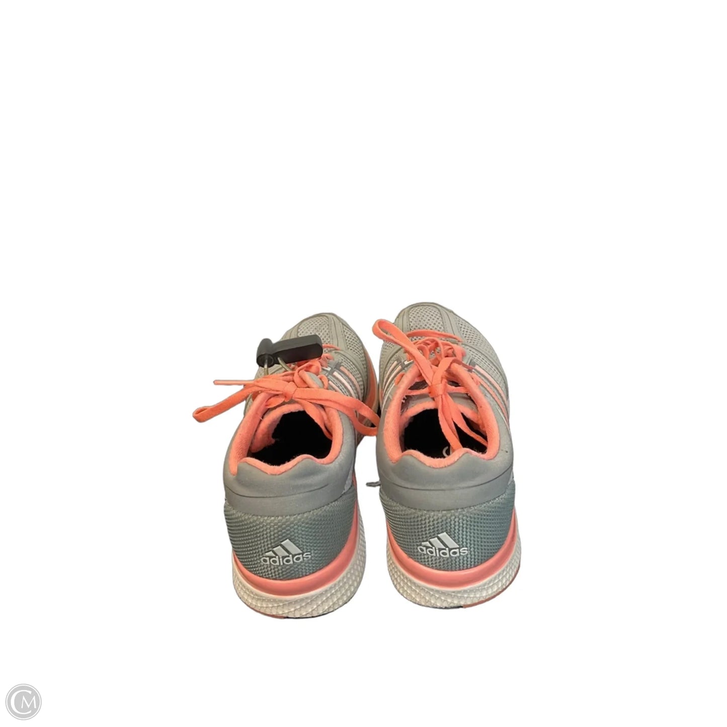 Shoes Athletic By Adidas In Grey & Pink, Size: 8