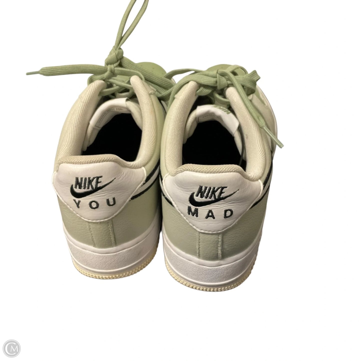 Shoes Sneakers By Nike In Green, Size: 9