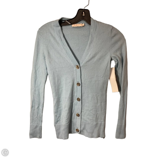 Top Long Sleeve Designer By Tory Burch In Blue, Size: Xs