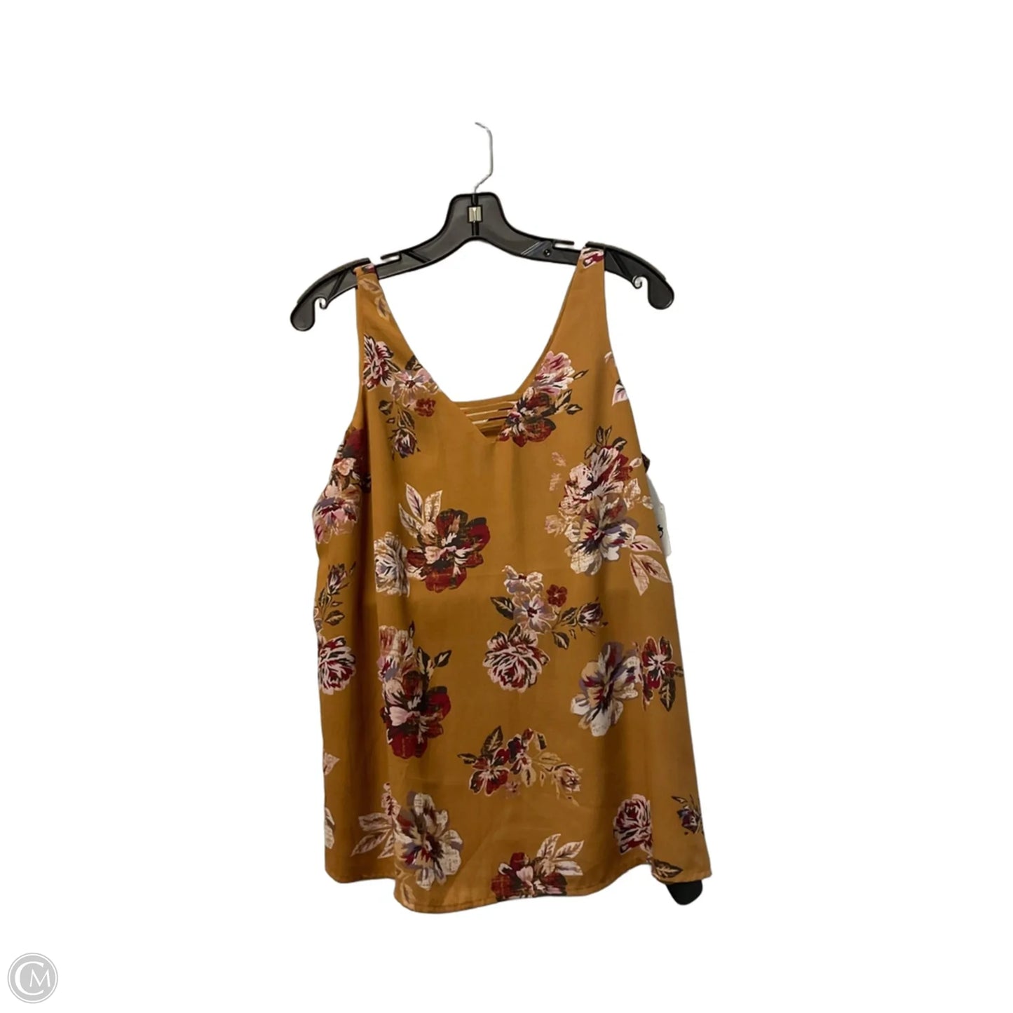 Top Sleeveless By Maurices In Orange, Size: M