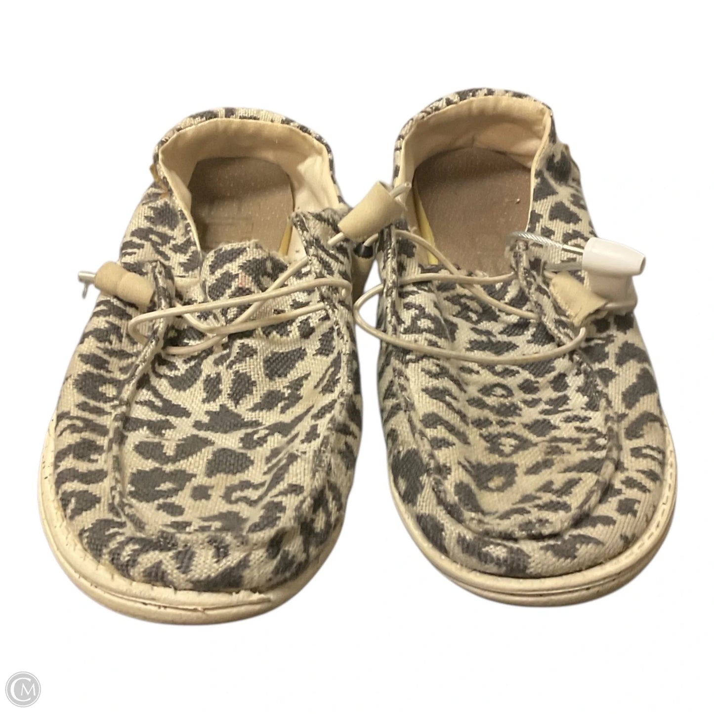 Shoes Sneakers By Hey Dude In Animal Print, Size: 9