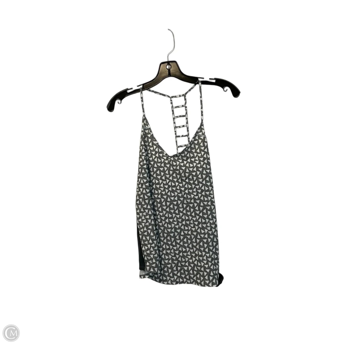 Athletic Tank Top By Lululemon In Grey, Size: M