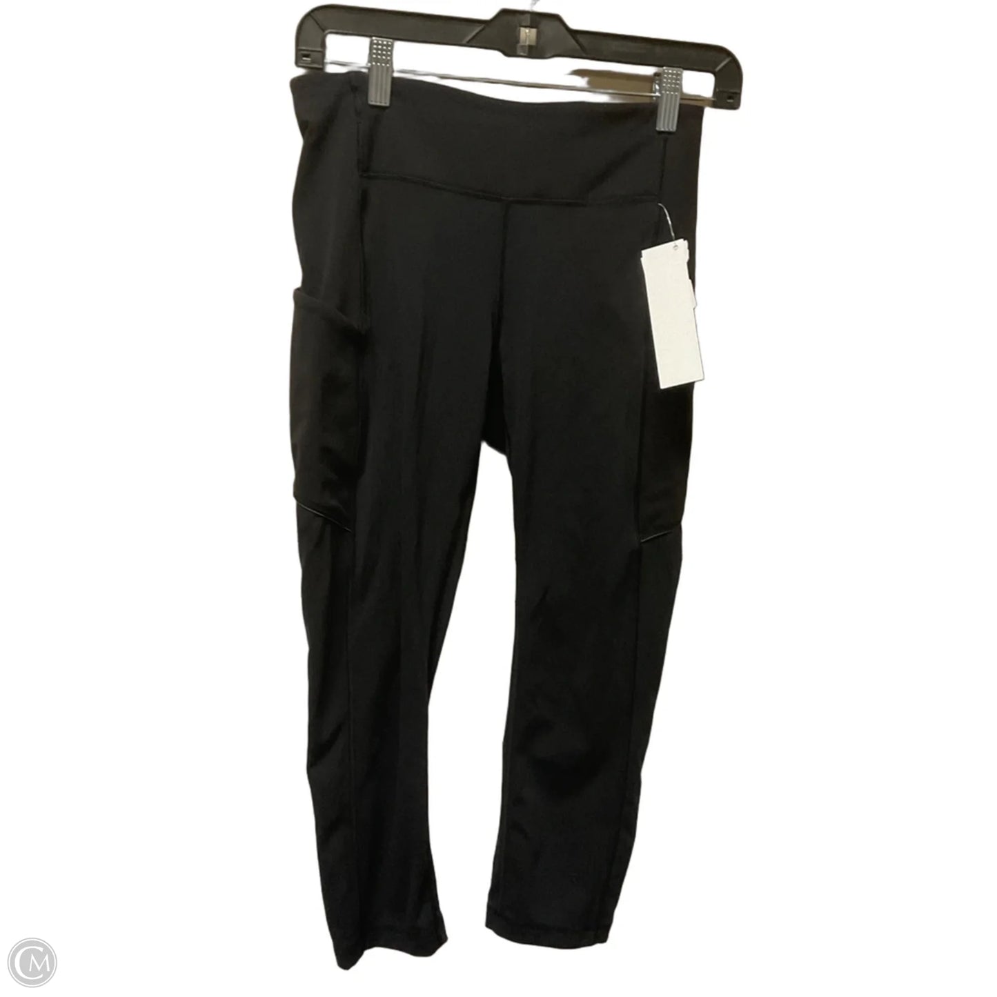 Athletic Leggings Capris By Lululemon In Black, Size: M