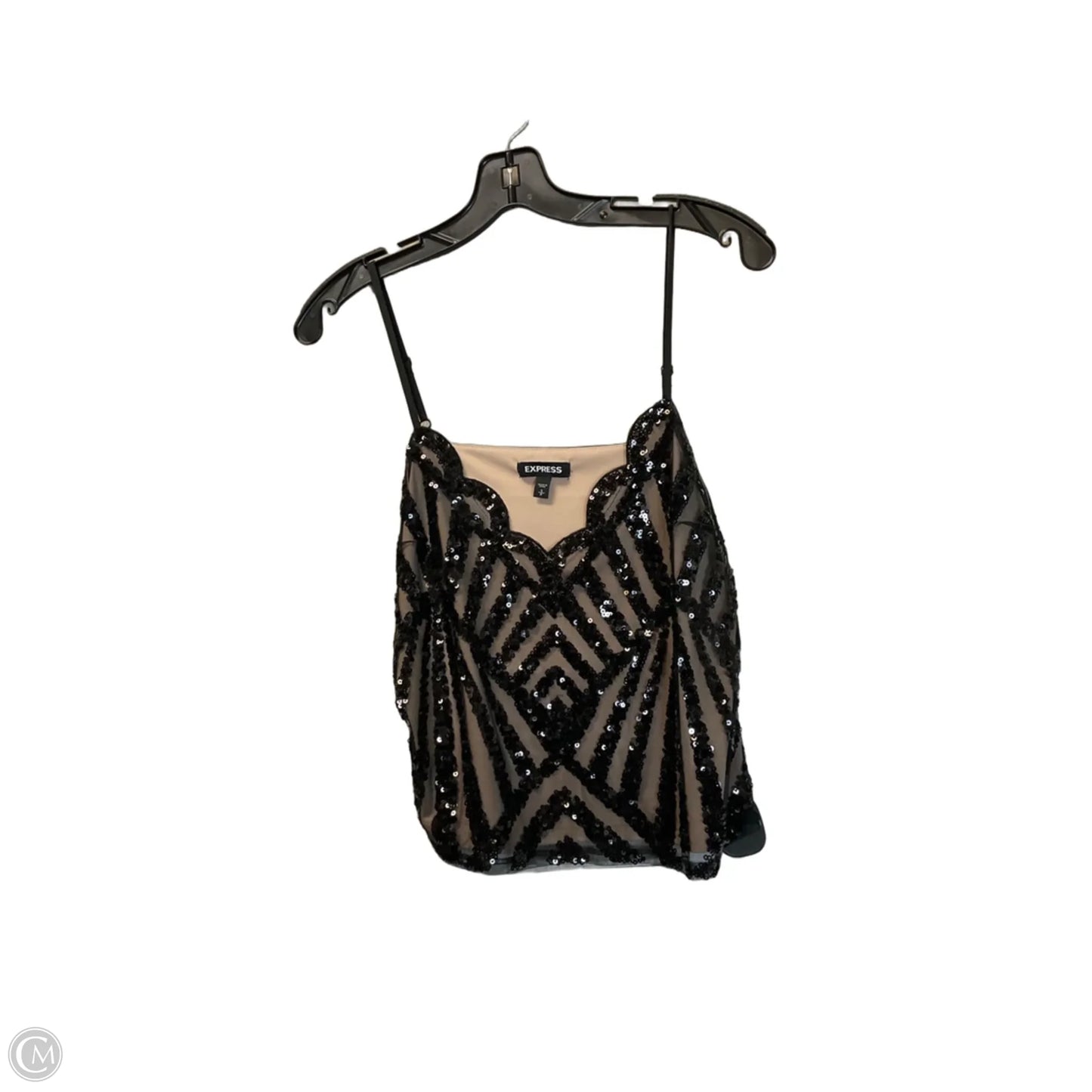 Tank Top By Express In Black, Size: S