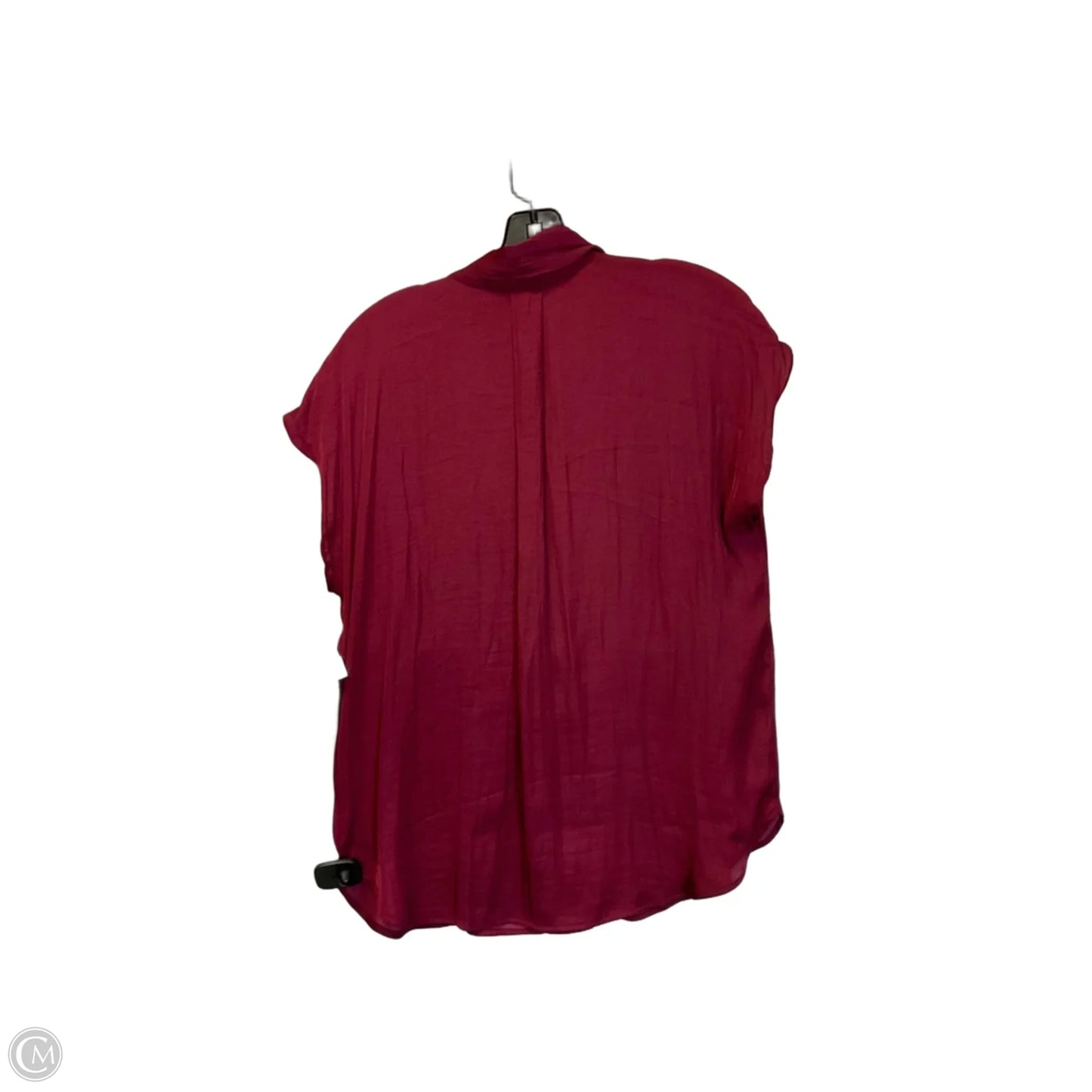 Top Sleeveless By Nine West In Maroon, Size: M