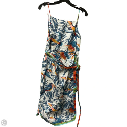 Dress Casual Short By Farm Rio In Blue, Size: L