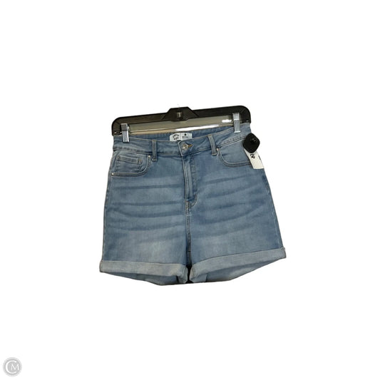 Shorts By Wax Jean In Blue Denim, Size: L