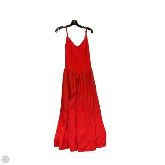 Dress Party Long By Express In Orange, Size: S