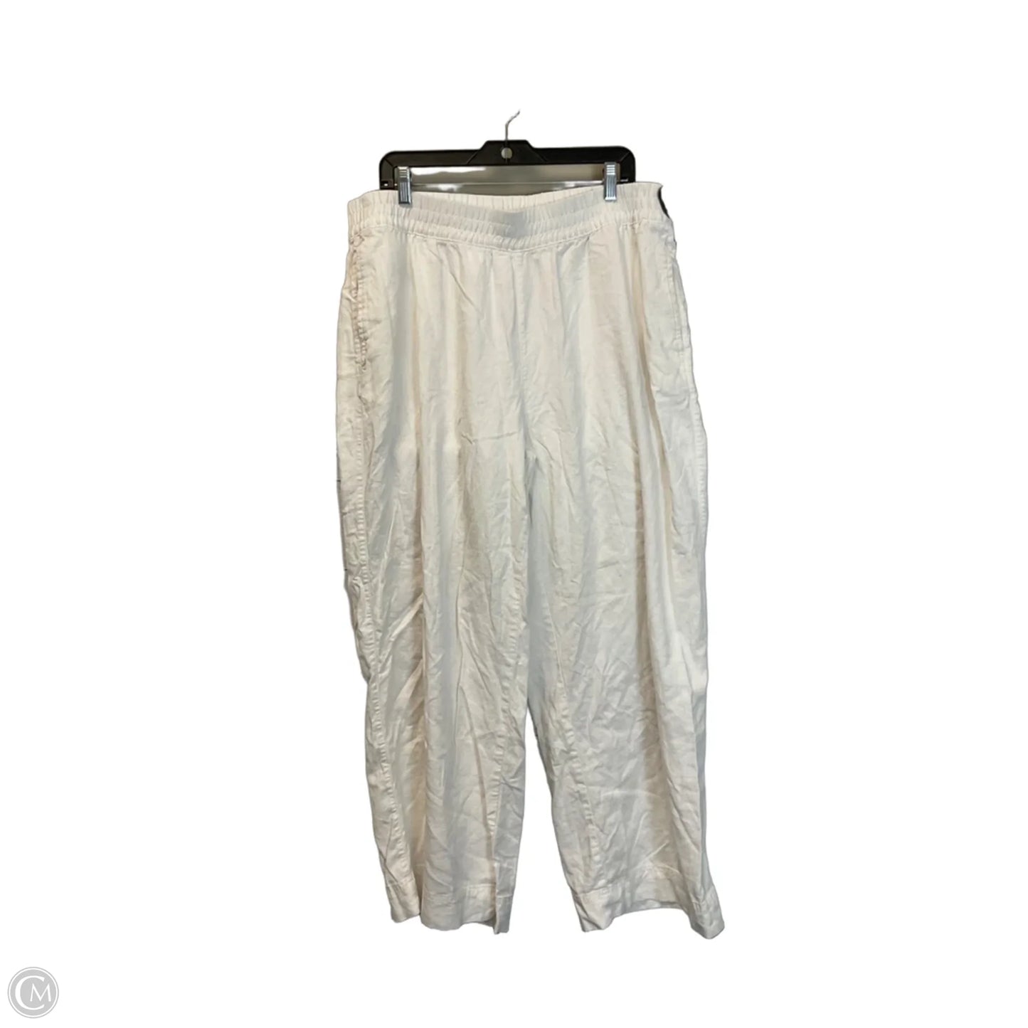 Pants Linen By Old Navy In White, Size: Xl