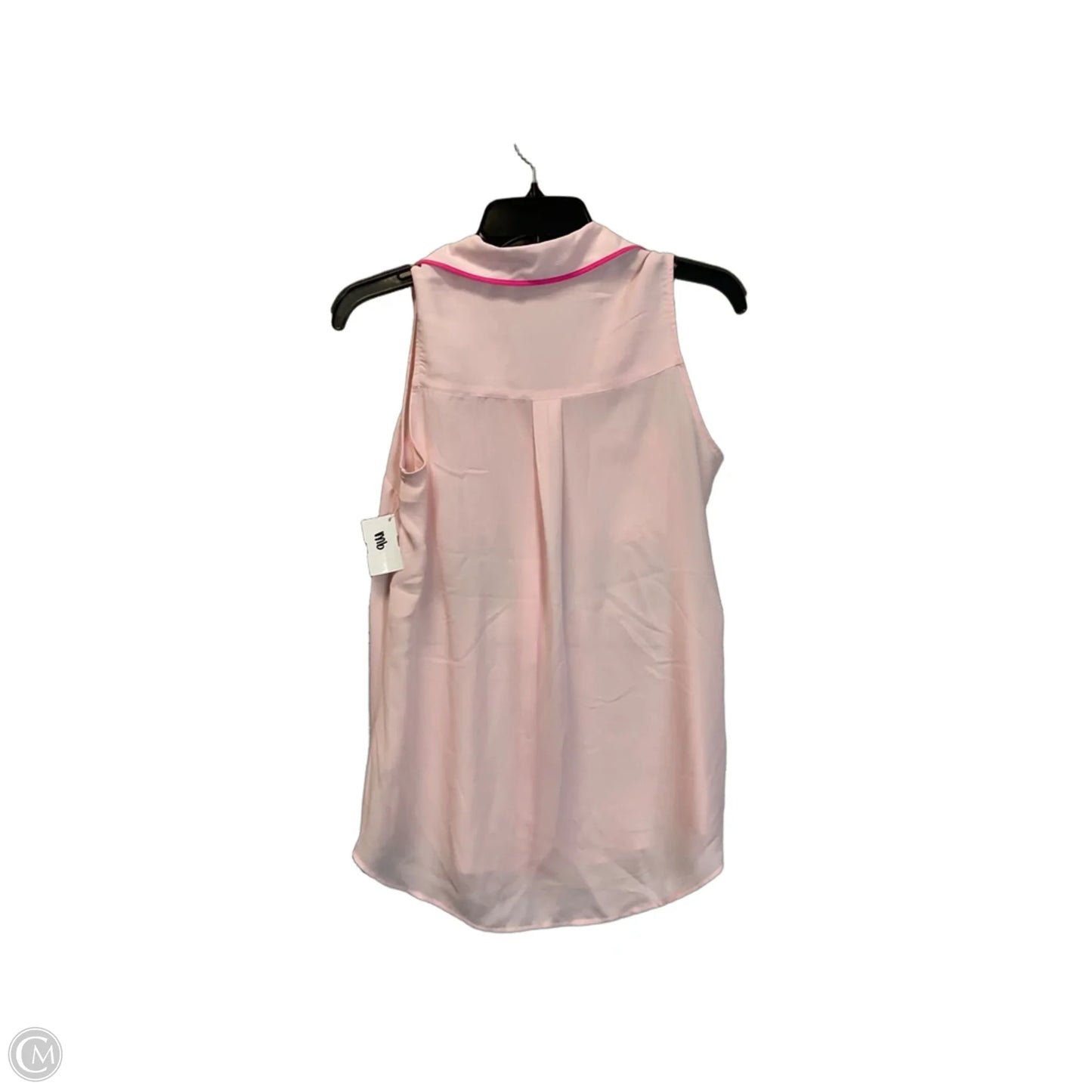 Top Sleeveless Basic By Express In Pink, Size: S