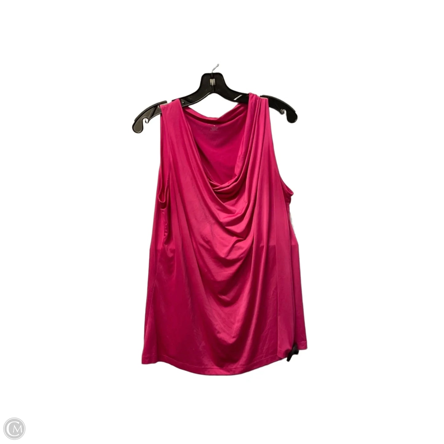 Top Sleeveless Basic By Worthington In Pink, Size: Xs