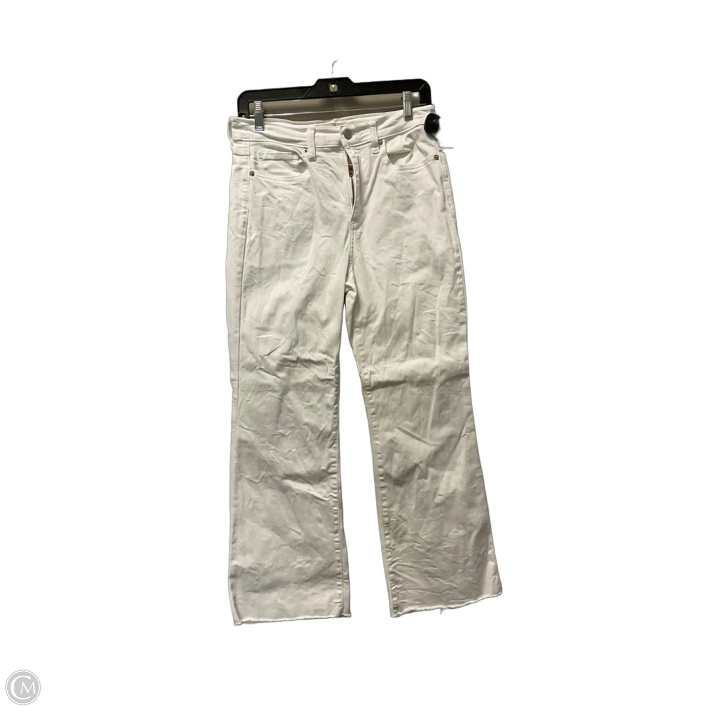 Jeans Straight By Sneak Peek In White Denim, Size: 6