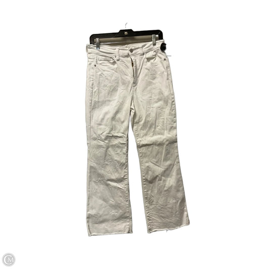 Jeans Straight By Sneak Peek In White Denim, Size: 6