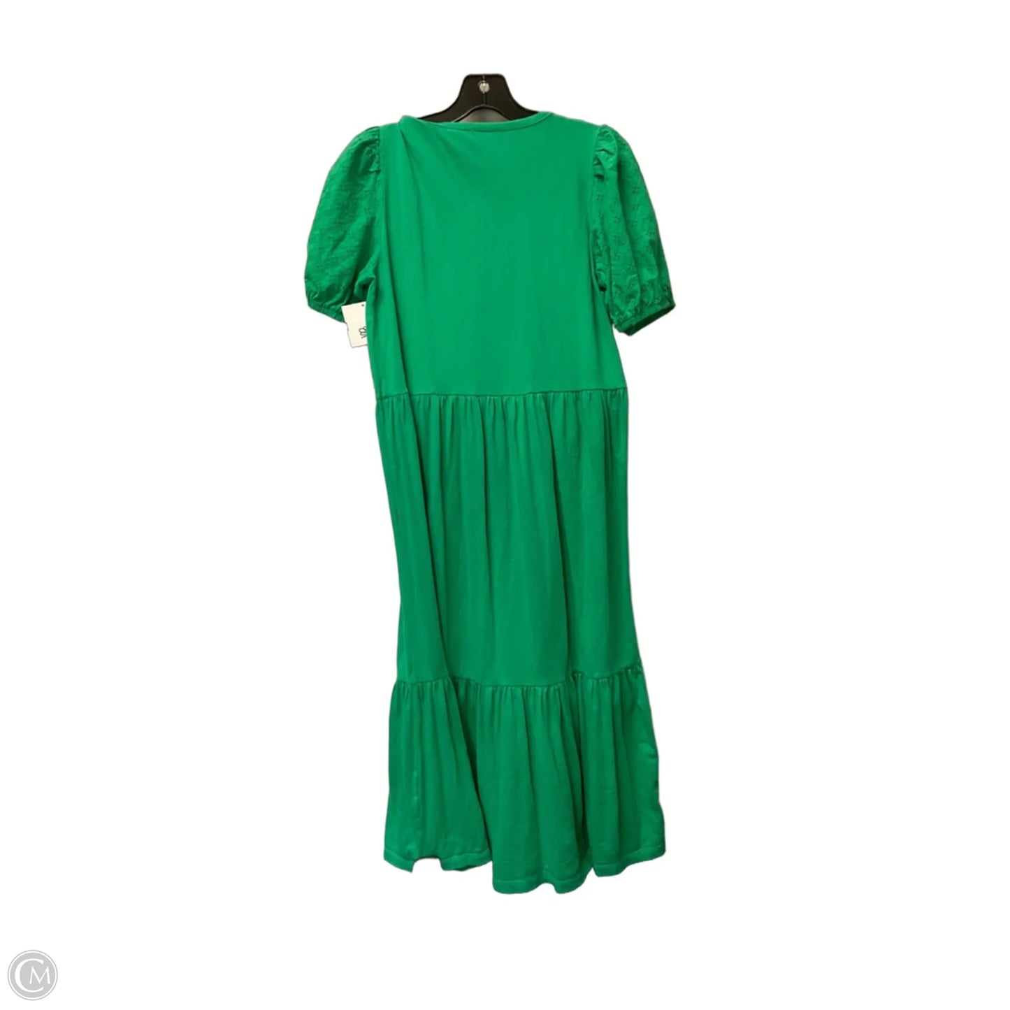 Dress Casual Midi By J. Crew In Green, Size: S