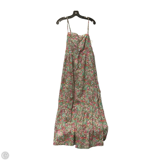Dress Casual Maxi By Cmc In Floral Print, Size: M