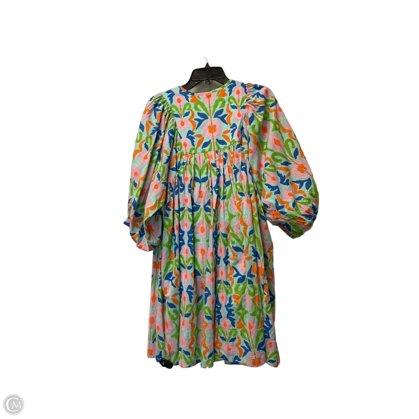 Dress Casual Short By Uncle Frank In Blue & Green, Size: S