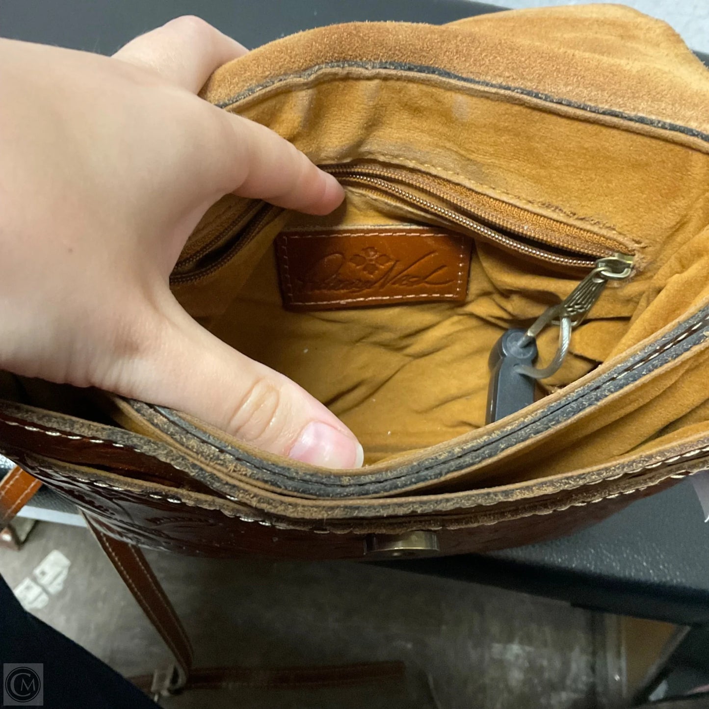 Crossbody Designer By Patricia Nash, Size: Small