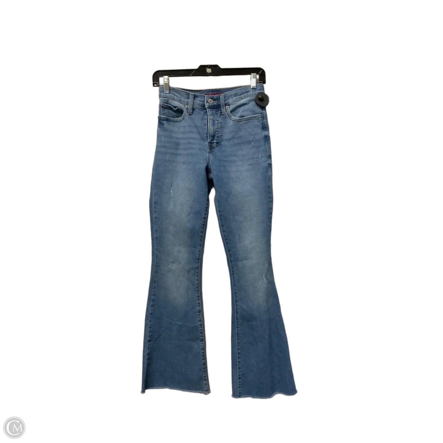Jeans Flared By Lucky Brand In Blue Denim, Size: 2