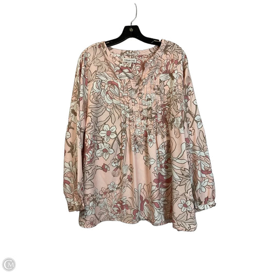 Top Sleeveless By Coldwater Creek In Pink, Size: 2x