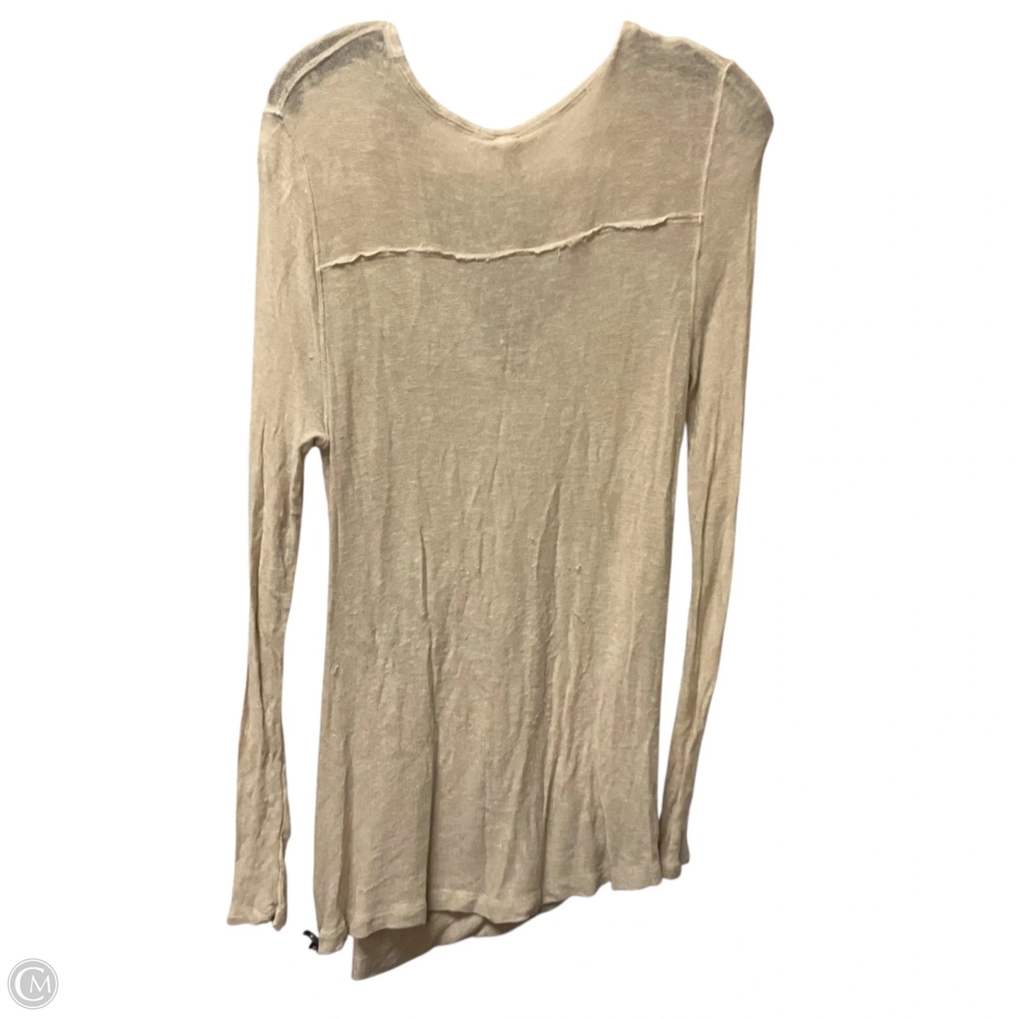 Top Long Sleeve By We The Free In Beige, Size: S
