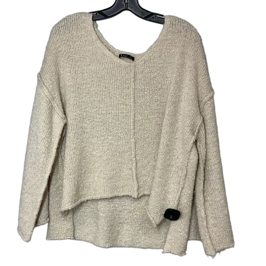 Sweater By Very J In Cream, Size: M