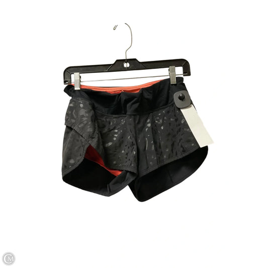 Athletic Shorts By Lululemon In Black, Size: 6