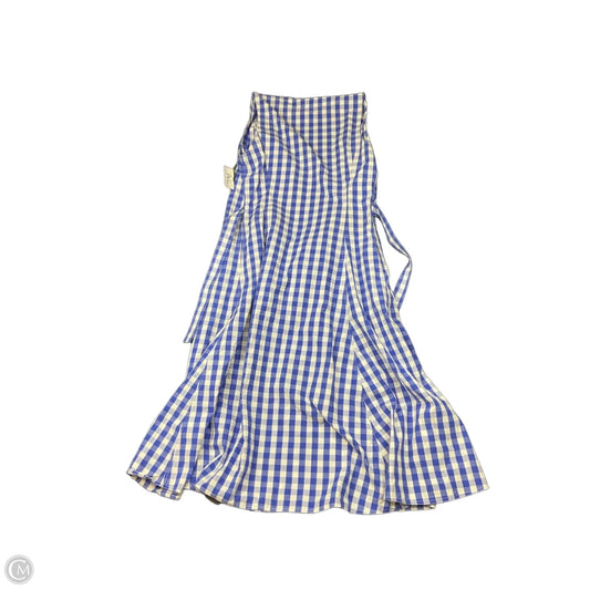 Dress Casual Maxi By Polo Ralph Lauren In Plaid Pattern, Size: M