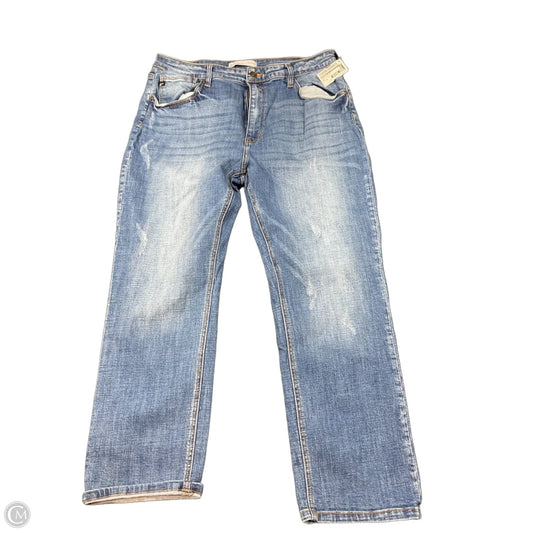 Jeans Straight By Kancan In Blue Denim, Size: 10