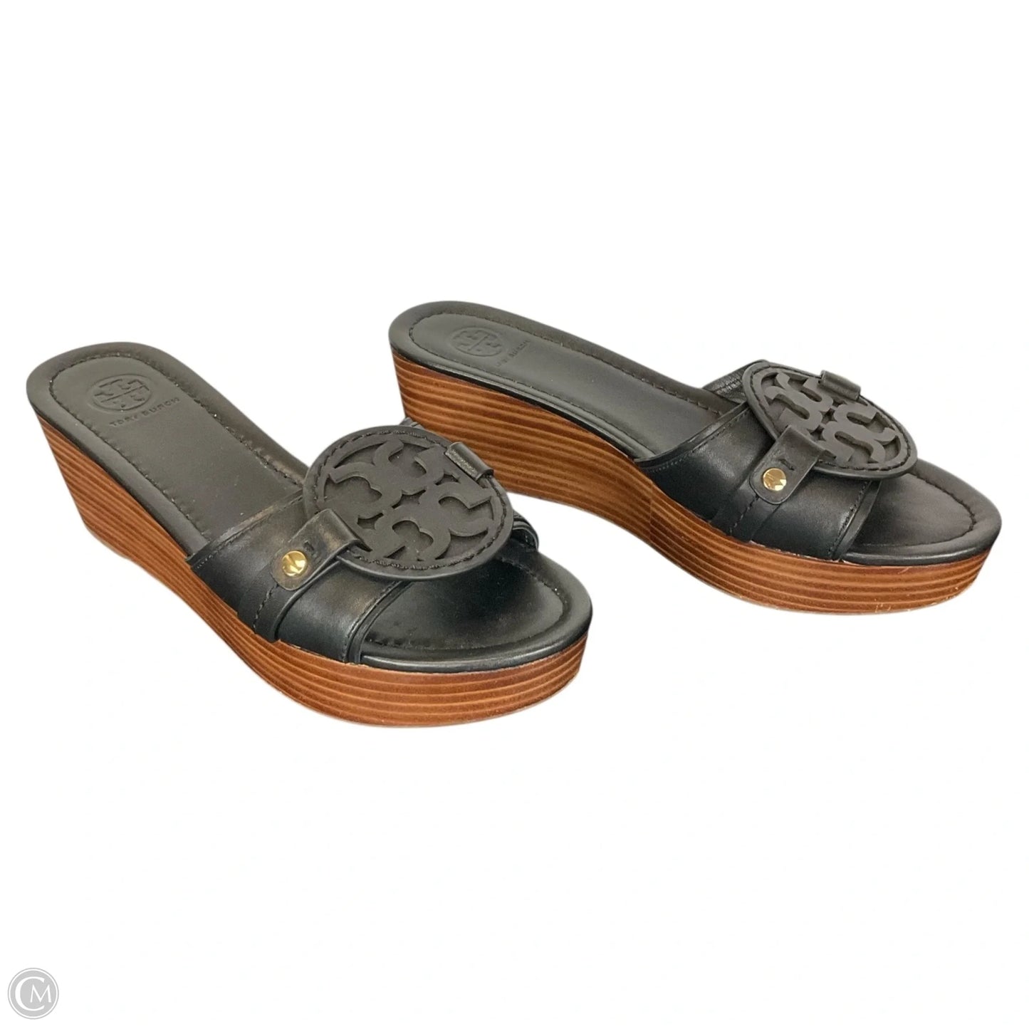 Shoes Designer By Tory Burch In Black, Size: 8.5