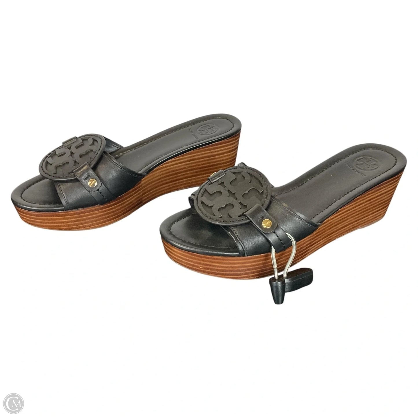 Shoes Designer By Tory Burch In Black, Size: 8.5