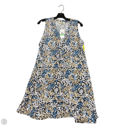 Dress Casual Short By Michael By Michael Kors In Floral Print, Size: L