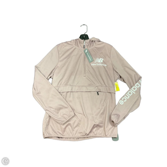 Jacket Windbreaker By New Balance In Purple, Size: M
