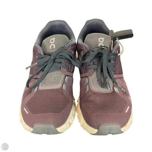 Shoes Athletic By On Cloud In Purple, Size: 7.5