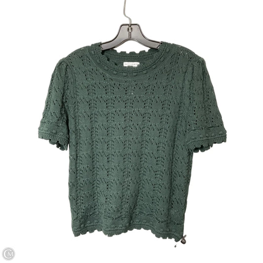 Sweater Short Sleeve By Baltic Born In Green, Size: M
