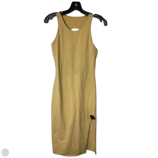 Dress Casual Maxi By Free People In Yellow, Size: L