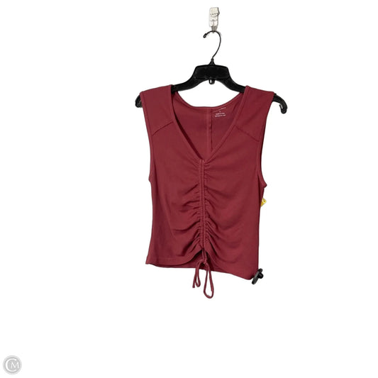 Top Sleeveless By Pilcro In Red, Size: S