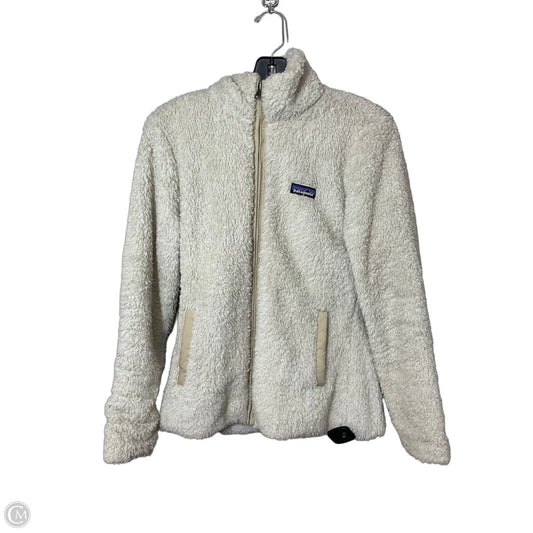 Jacket Faux Fur & Sherpa By Patagonia In Cream, Size: S