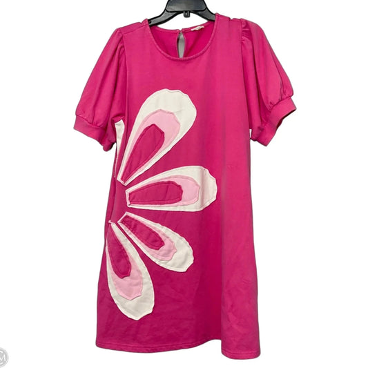 Dress Casual Short By Jodifl In Pink, Size: L